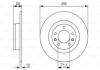 Тормозной диск задний невентилируемый BOSCH 0 986 479 311 (фото 1)