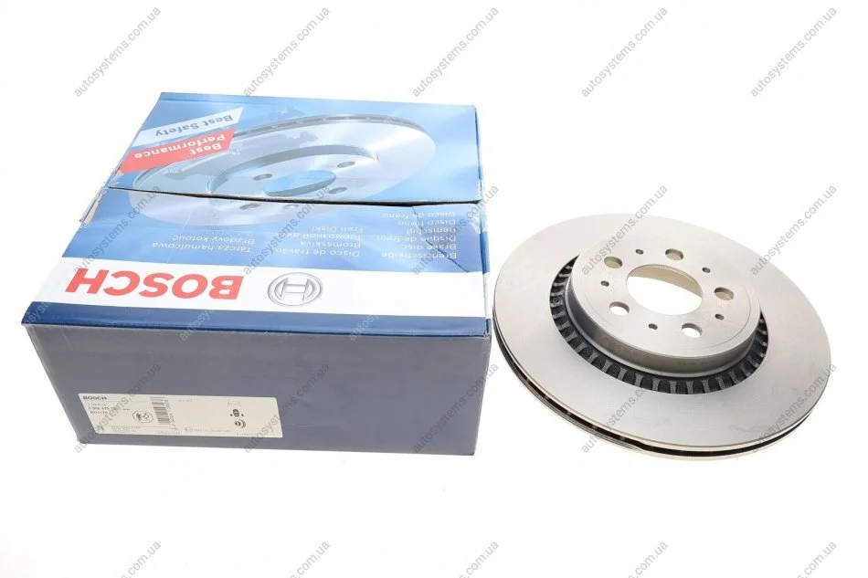 Диск гальмівний (задній) Volvo XC90 02-14 (308x20) (вент.) BOSCH 0 986 479 320 (фото 1)