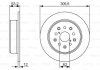 Диск гальмівний (задній) Lexus GS 97-04/IS 99-05 (307x12) BOSCH 0 986 479 339 (фото 2)