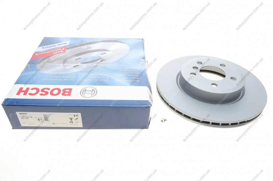 Тормозной диск BOSCH 0 986 479 348 (фото 1)