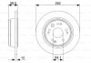 Диск гальмівний (задній) Honda FR-V 04- (282x12) (повний) BOSCH 0 986 479 361 (фото 2)