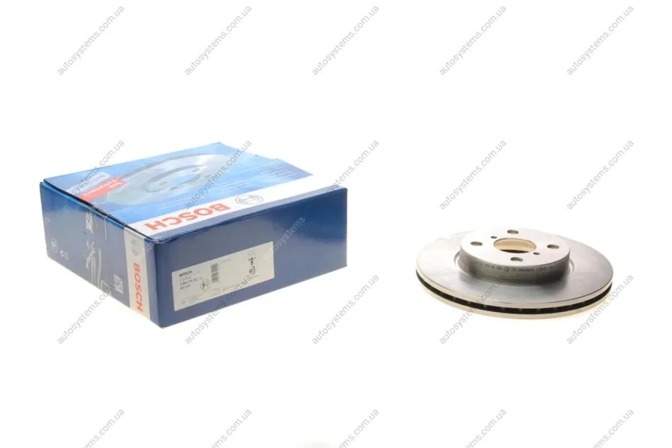 Диск гальмівний (передній) Toyota Yaris 1.0-1.5 10- (258x22) BOSCH 0 986 479 363 (фото 1)