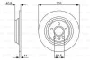 Диск гальмівний (задній) Ford Focus III/IV 10- (301.6x11) BOSCH 0 986 479 397 (фото 14)