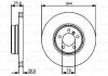 Диск гальмівний (передній) Land Rover Range Rover III 02-12 (344x30) BOSCH 0 986 479 475 (фото 2)