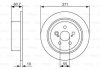 Диск гальмівний (задній) Toyota Avevsis 97-03 (271x10) BOSCH 0 986 479 613 (фото 2)