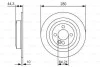 Диск гальмівний (задній) Mini Clubman (R55) 07-14 (280x10) BOSCH 0 986 479 A08 (фото 2)