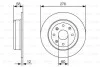 Диск гальмівний (задній) Chevrolet Epica 2.0/2.5 06-11 (276x12) BOSCH 0 986 479 A56 (фото 6)