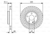 Диск гальмівний (передній) MB A-class (W176)/B-class (W246/W242) 11-18 (295x28) BOSCH 0 986 479 A58 (фото 2)