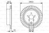 Диск гальмівний (задній) Subaru Outback 09-15 (289.6x18) BOSCH 0 986 479 A83 (фото 2)