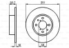 Тормозной диск задний невентилируемый BOSCH 0 986 479 B26 (фото 6)