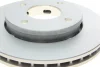 Диск гальмівний (передній) Mitsubishi Colt 04-12/Smart Forfour 04-06 (256x24) BOSCH 0 986 479 B83 (фото 4)