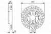 Диск гальмівний (передній) Citroen C4 13-/Berlingo/Opel Combo 18- (283x26) BOSCH 0 986 479 C35 (фото 12)