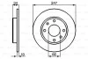 Диск тормозной BOSCH 0 986 479 C54 (фото 1)
