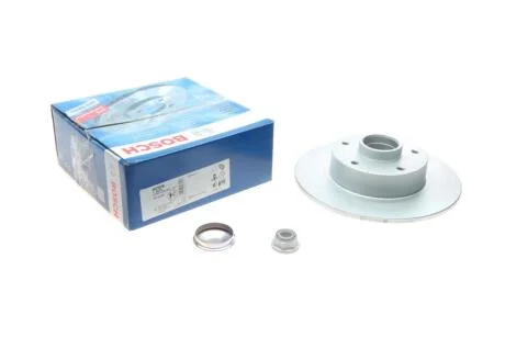Диск гальмівний (задній) Renault Megane III/Scenic III 08- (260x8) (+ABS) (з підшипником) BOSCH 0 986 479 C87