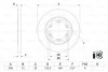 Диск тормозной BOSCH 0986479D43 (фото 1)