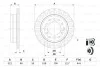 Диск тормозной BOSCH 0 986 479 F07 (фото 1)
