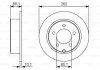 Диск гальмівний (задній) Jeep Compass/Dodge Caliber 06- (262х10) BOSCH 0 986 479 R05 (фото 2)