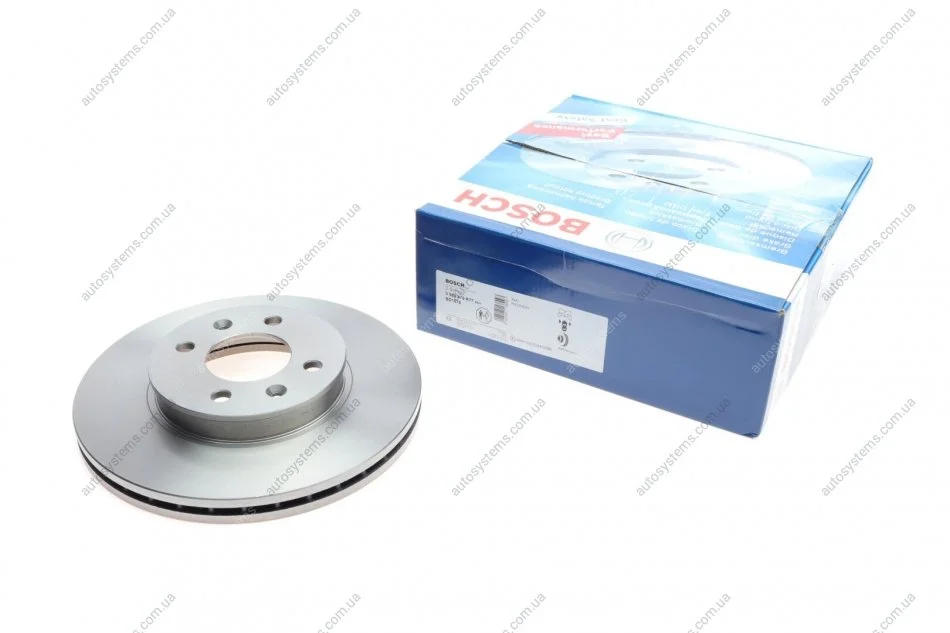 Диск гальмівний (передній) Hyundai Accent III 05-10/Kia Rio II 05- (256x22) BOSCH 0 986 479 R77 (фото 1)