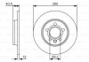 Тормозной диск BOSCH 0 986 479 R91 (фото 2)