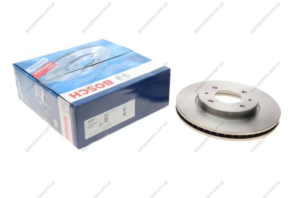 Диск гальмівний (передній) Mitsubishi Lancer 03-/Galant VI 96-04 (275.9x26) BOSCH 0 986 479 R94 (фото 1)