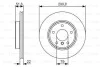 Диск гальмівний (передній) BMW 3 (E46) 97-05 (299.8x22) BOSCH 0 986 479 S32 (фото 2)