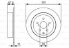 Диск гальмівний (задній) Lexus RX 08-15 (309x10) BOSCH 0 986 479 T04 (фото 2)