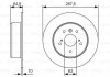 Диск гальмівний (задній) Toyota Camry 96-06 (287.6x10) BOSCH 0 986 479 T69 (фото 2)