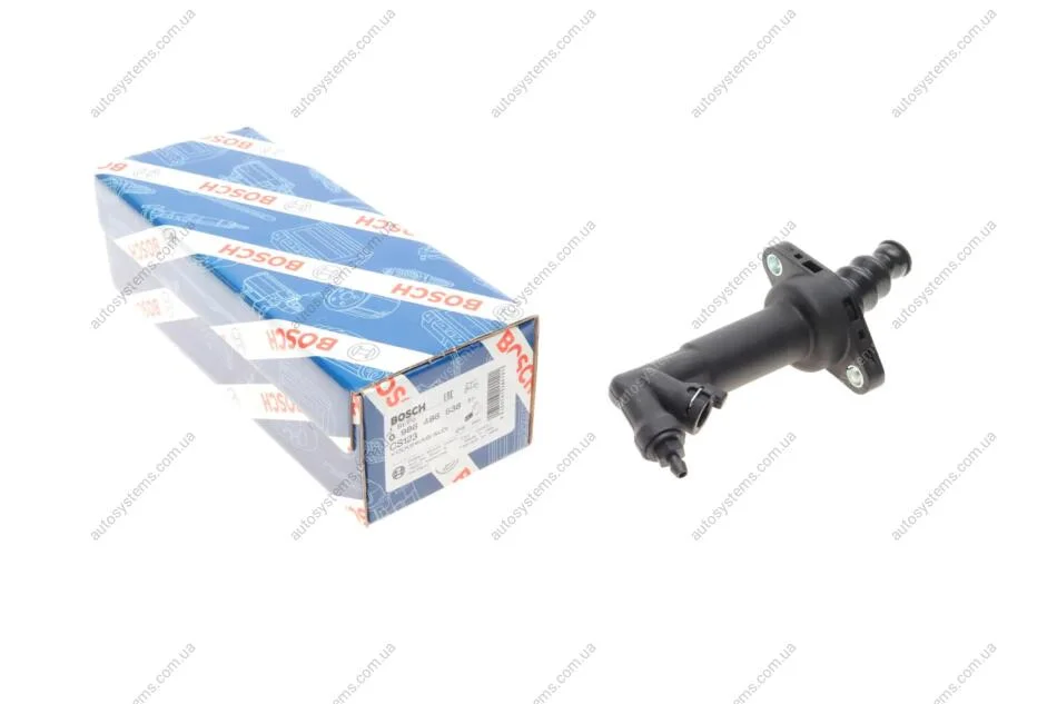 Циліндр зчеплення (робочий) Audi A3/TT/Seat Ibiza/Leon/Skoda Octavia/VW Golf/Bora 96-10/T4 90-03 BOSCH 0 986 486 538 (фото 1)