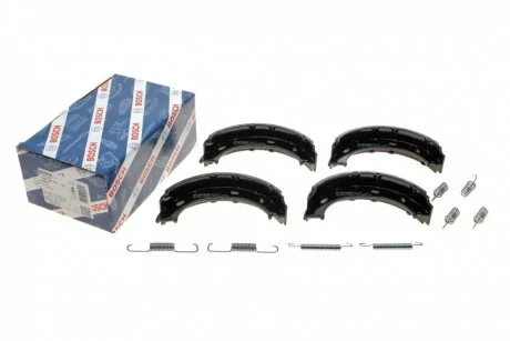 Тормозные колодки, барабанные BOSCH 0 986 487 610