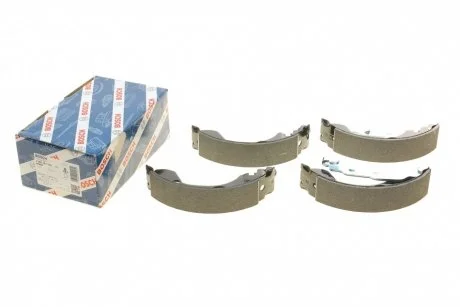 Колодки гальмівні (задні) Nissan Micra/Note/Renault Clio 1.0-2.0 03- (барабанні) BOSCH 0 986 487 668