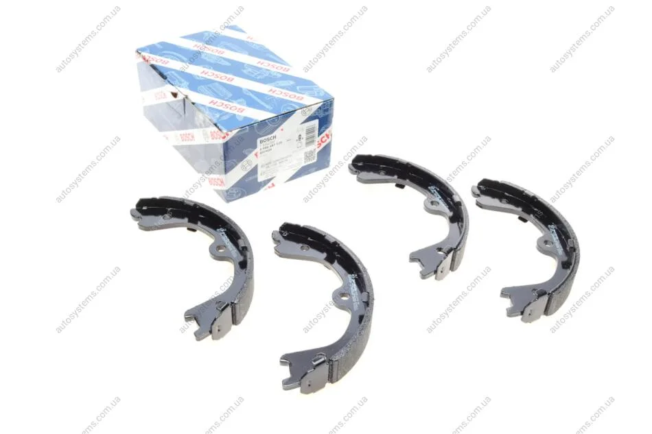 Колодки ручника Nissan Navara/Pathfinder 05- (190x33) BOSCH 0 986 487 929 (фото 1)