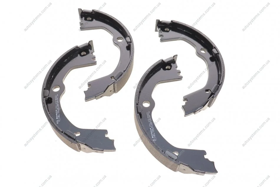 Колодки ручника Hyundai Santa Fe III/Kia Sorento II 09- (189x26) BOSCH 0 986 487 939 (фото 1)