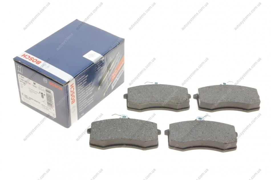 Тормозные колодки, дисковые. BOSCH 0 986 491 700 (фото 1)