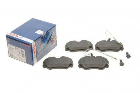 Гальмівні колодки, дискові. BOSCH 0 986 492 090