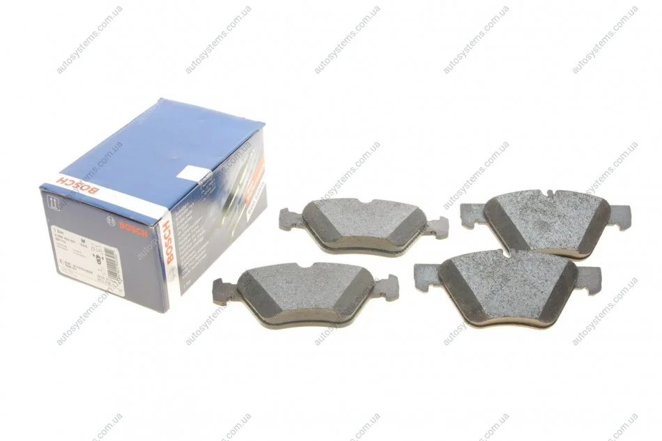 Тормозные колодки, дисковые. BOSCH 0 986 494 001 (фото 1)