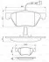 Колодки гальмівні (передні) Alfa Romeo 145/146/156/GT/GTV/Spider/Fiat Bravo 95-05 BOSCH 0 986 494 004 (фото 18)