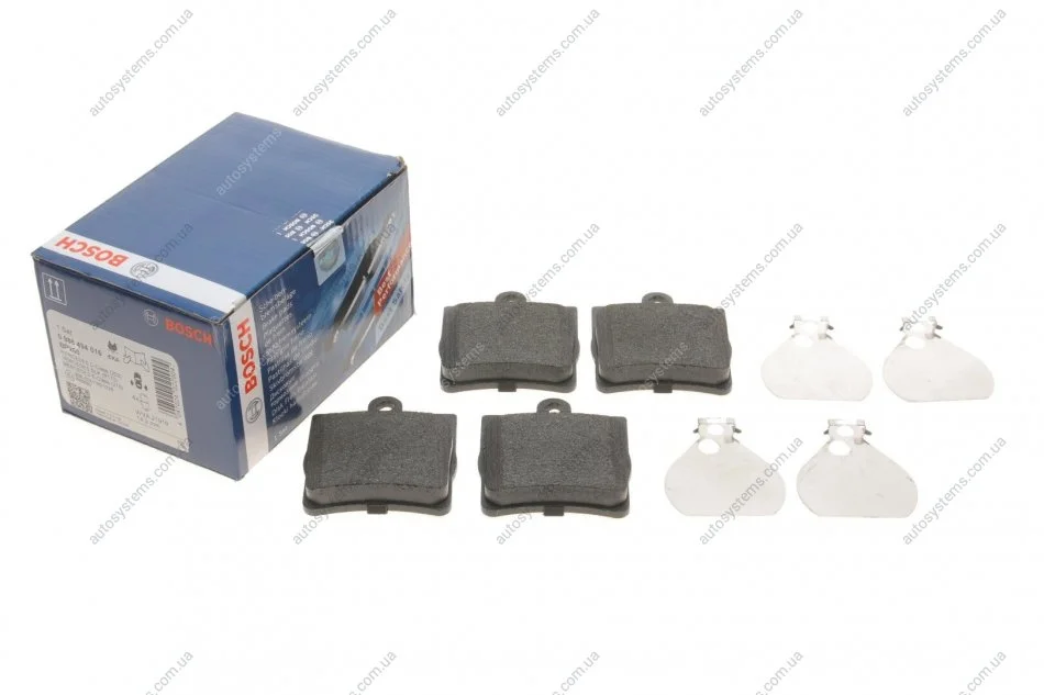Тормозные колодки, дисковые. BOSCH 0 986 494 016 (фото 1)