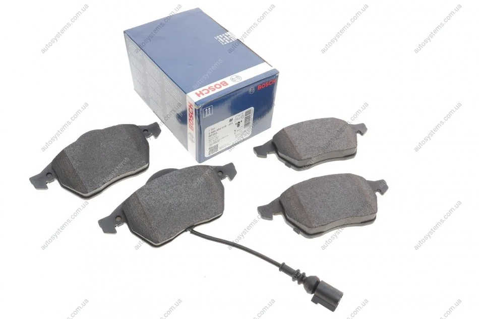 Тормозные колодки, дисковые. BOSCH 0 986 494 018 (фото 1)