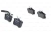 Колодки гальмівні (задні) Ford Galaxy 95-06 (+датчики) BOSCH 0 986 494 025 (фото 2)