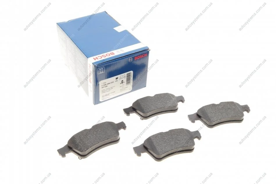 Тормозные колодки, дисковые. BOSCH 0 986 494 032 (фото 1)