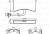 Колодки гальмівні (передні) VW T4 90-03 (+датчик) BOSCH 0 986 494 041 (фото 9)