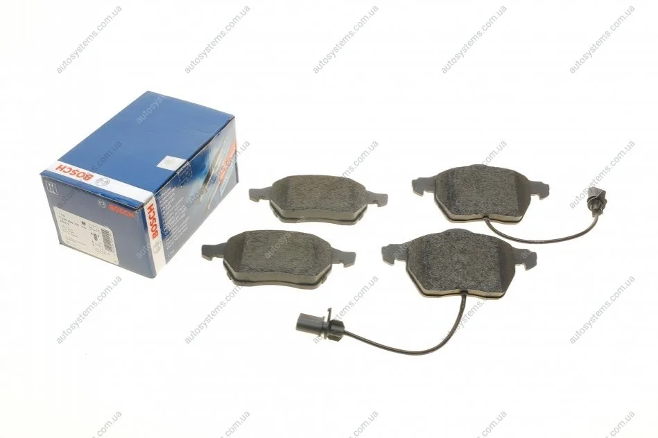 Тормозные колодки, дисковые. BOSCH 0 986 494 050 (фото 1)
