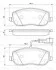 Тормозные колодки, дисковые. BOSCH 0 986 494 068 (фото 1)