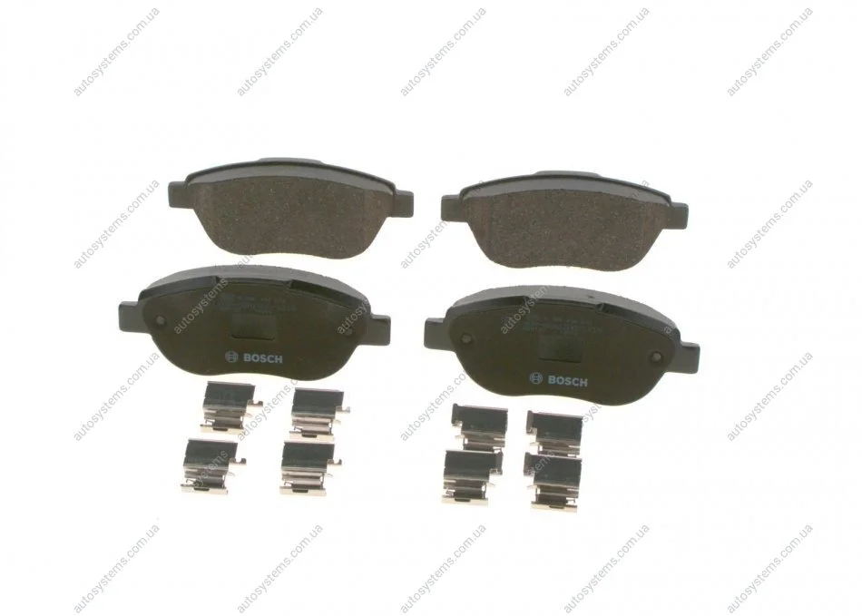 Тормозные колодки дисковые, комплект BOSCH 0 986 494 074 (фото 1)