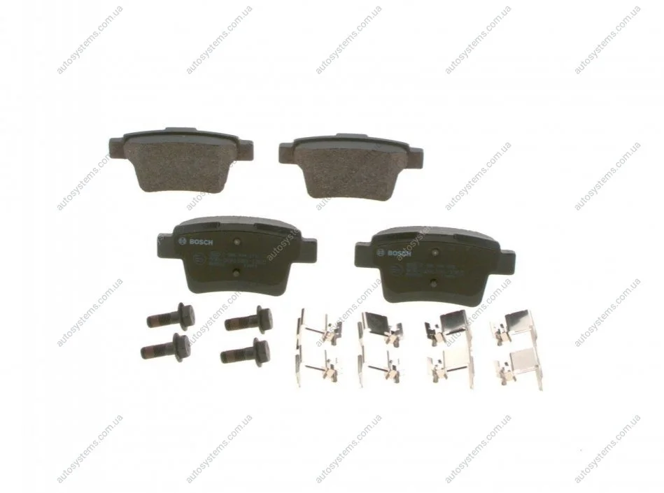 Гальмівні колодки, дискові. BOSCH 0 986 494 076 (фото 1)