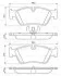 Колодки гальмівні (передні) BMW 1 (E87)/3 (E90) 04-11 (Ate) BOSCH 0 986 494 096 (фото 9)