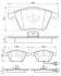 Тормозные колодки, дисковые. BOSCH 0 986 494 103 (фото 8)