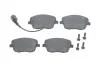 Тормозные колодки, дисковые. BOSCH 0 986 494 105 (фото 1)