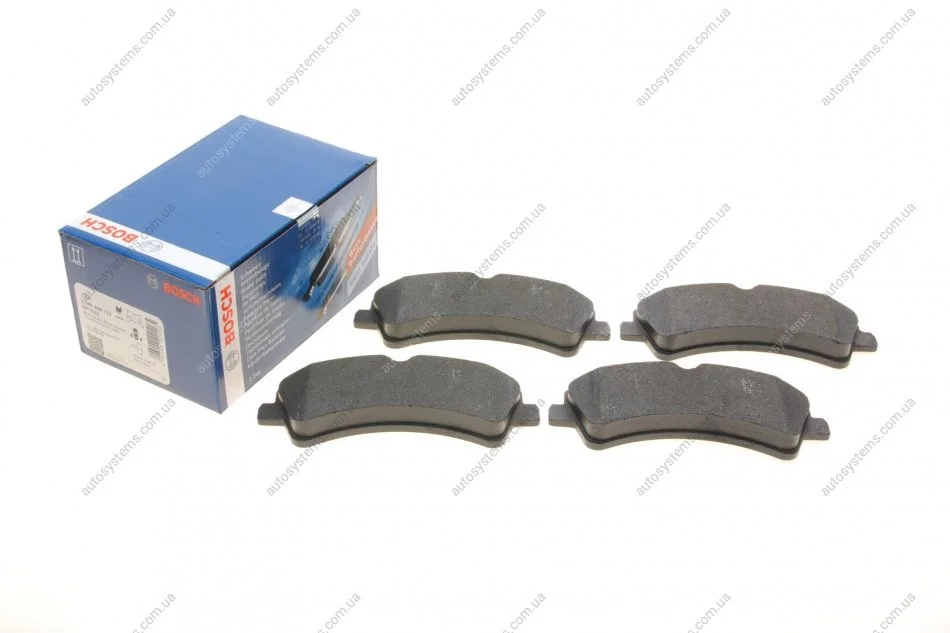 Гальмівні колодки, дискові. BOSCH 0 986 494 122 (фото 1)