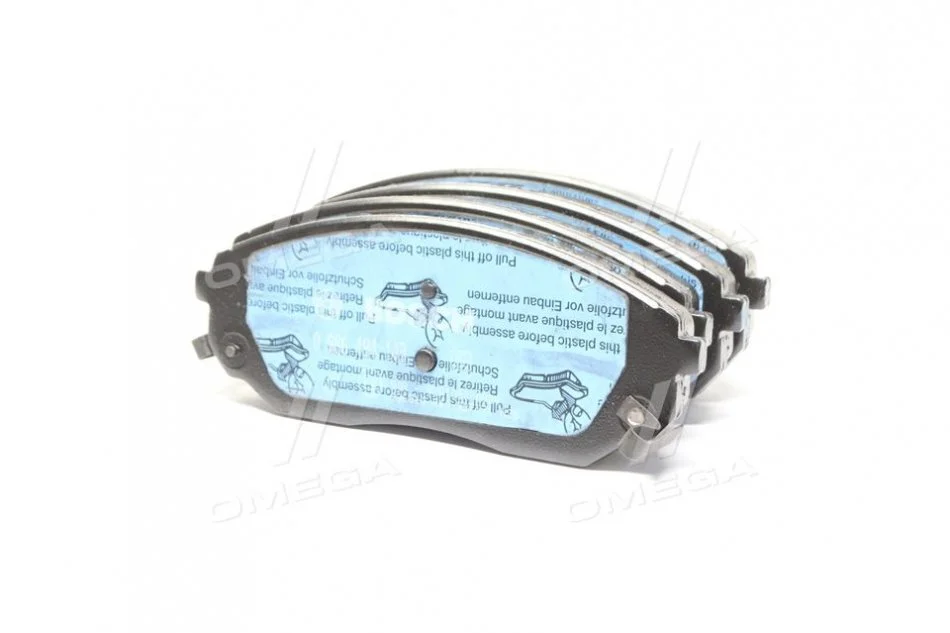 Тормозные колодки дисковые, комплект BOSCH 0 986 494 143 (фото 1)